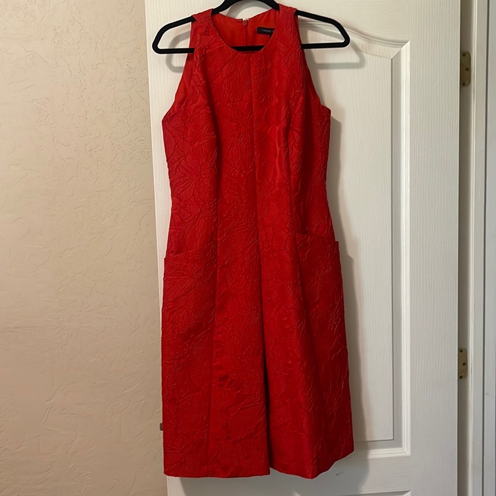 Red dress